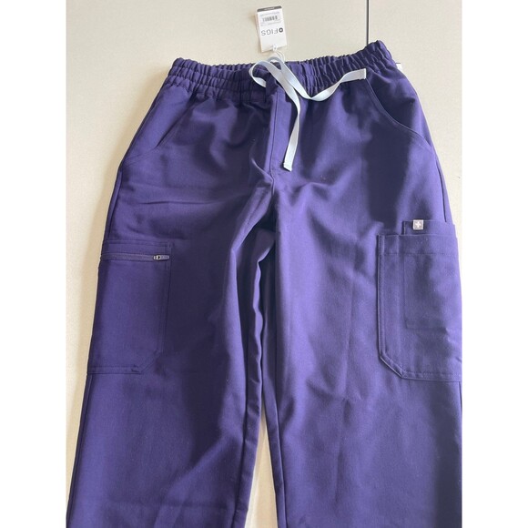 NWT FIGS Classic Jogger Purple Jam Pants Medium - Picture 2 of 6